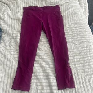 Magenta lululemon leggings